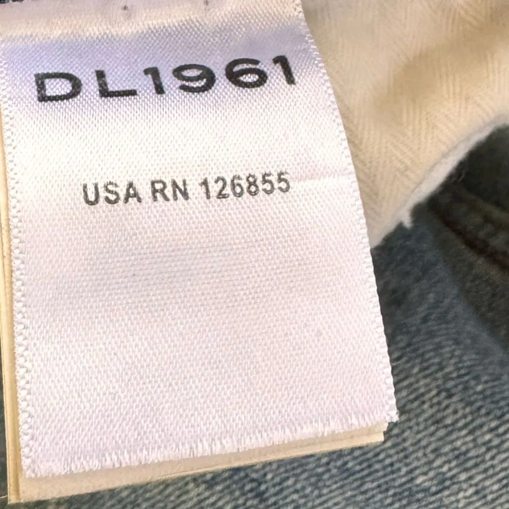 DL1961 Enora Cigarette Jeans Womens 29 Blue Stretch Ultra High Rise 29 - Image 8