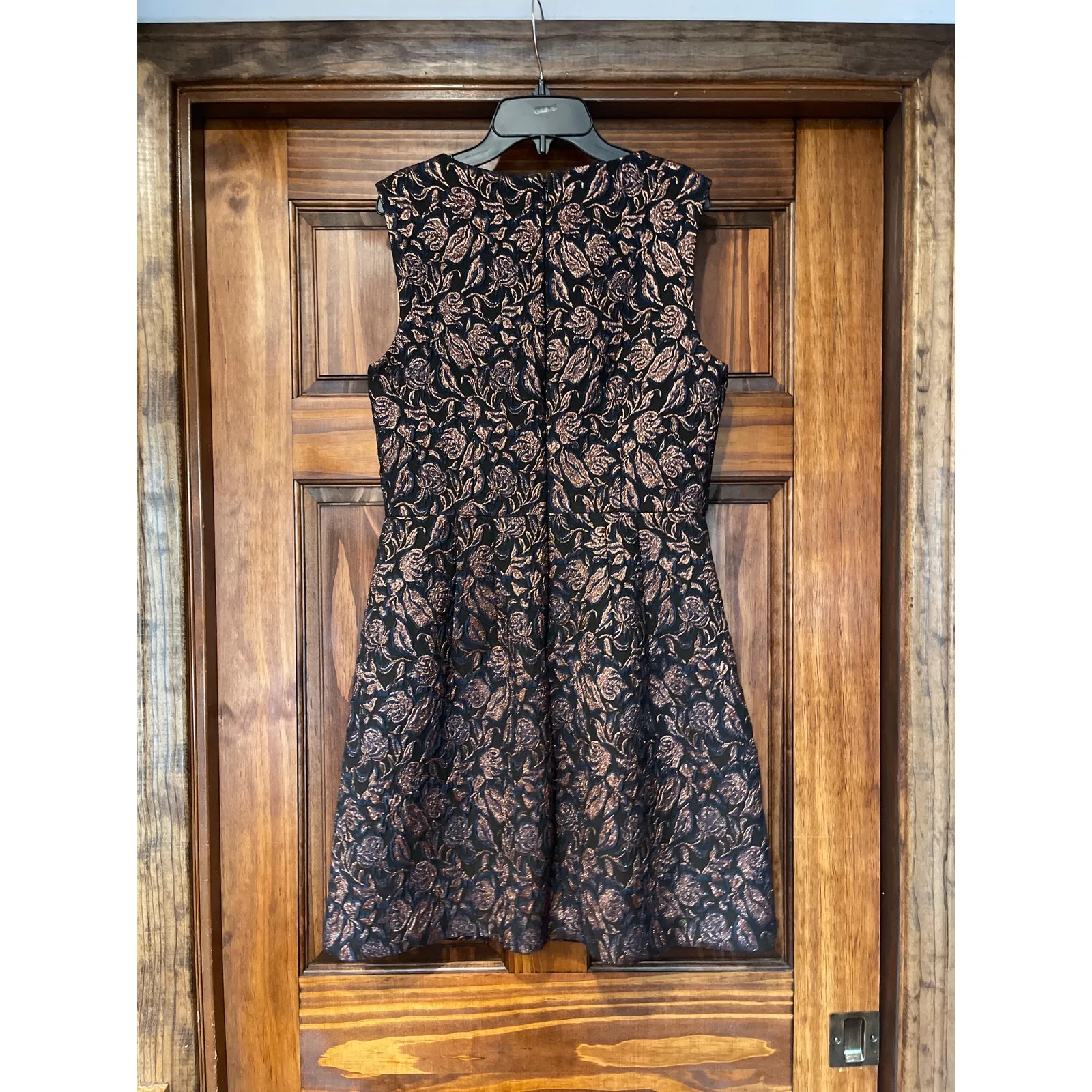 Betsy Johnson Jacquard fit and flare dress size 8 - Image 5