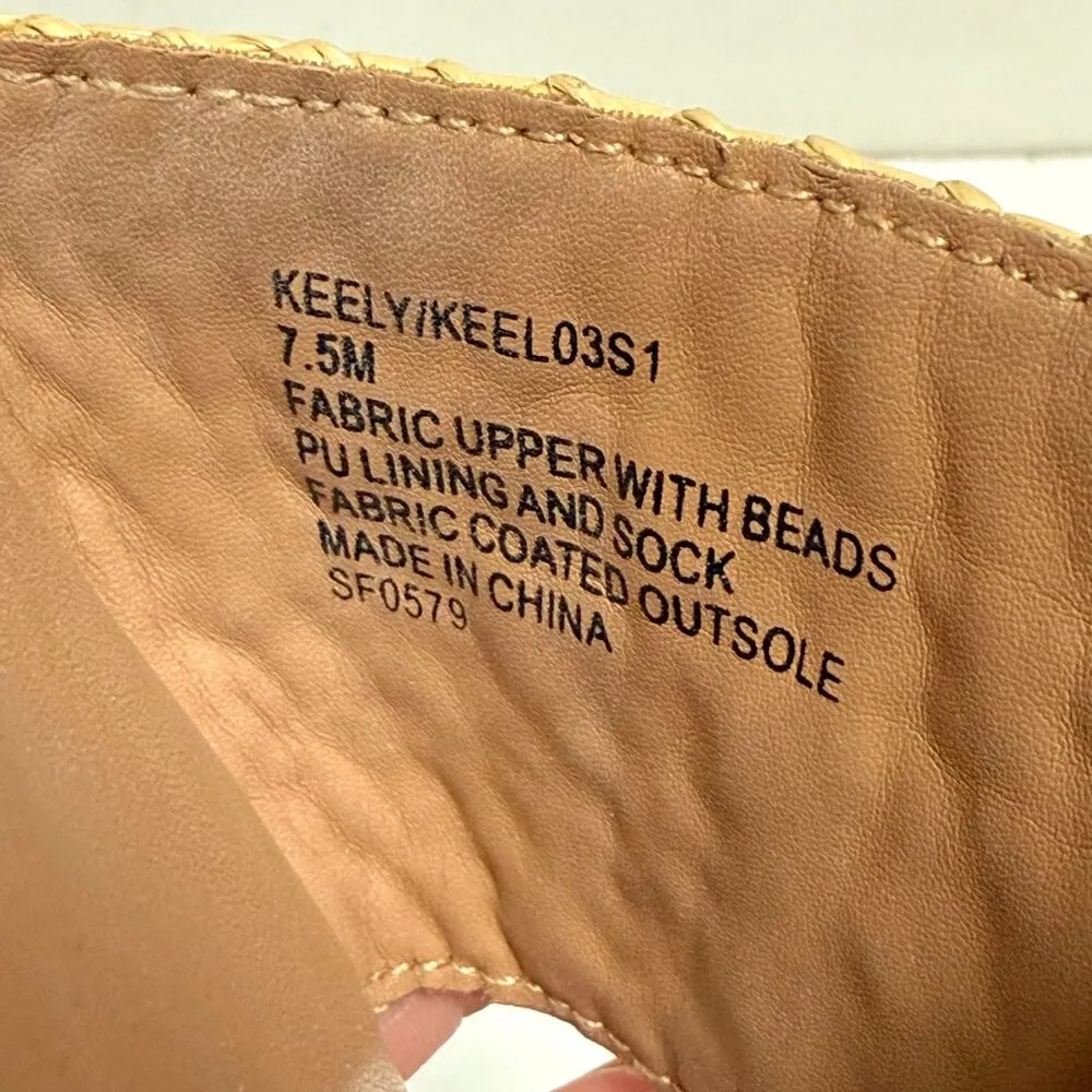 Steve Madden Keely Natural Raffia Sandal - Image 8