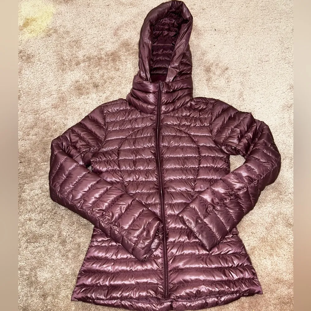 Women’s Lululemon Burgundy Pack it Down Shine Puffer Jacket Bordeaux Drama 2 - Image 5