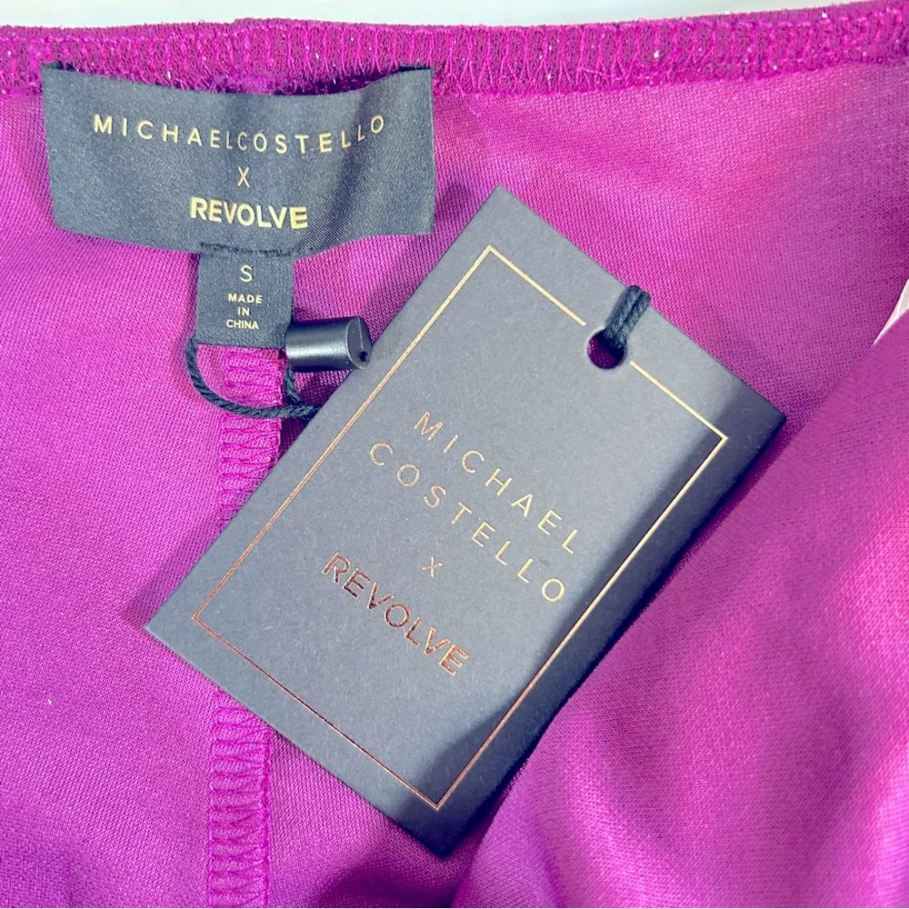Michael Costello X REVOLVE Semira Gown in Magenta Size S NWT - Image 14