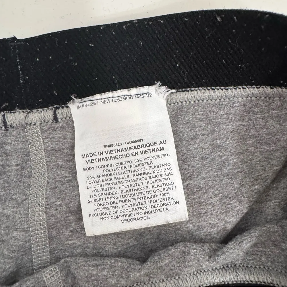 Nike Womens Pro Warm Training Tights Grey Dark Black 803102-063 Size Medium - Image 5