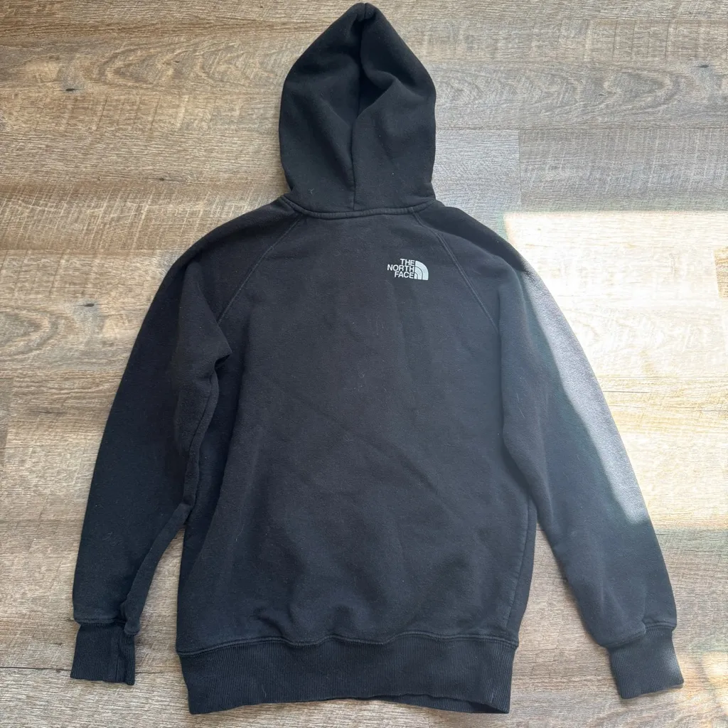 The North Face Black Hoodie Size Small - Image 7