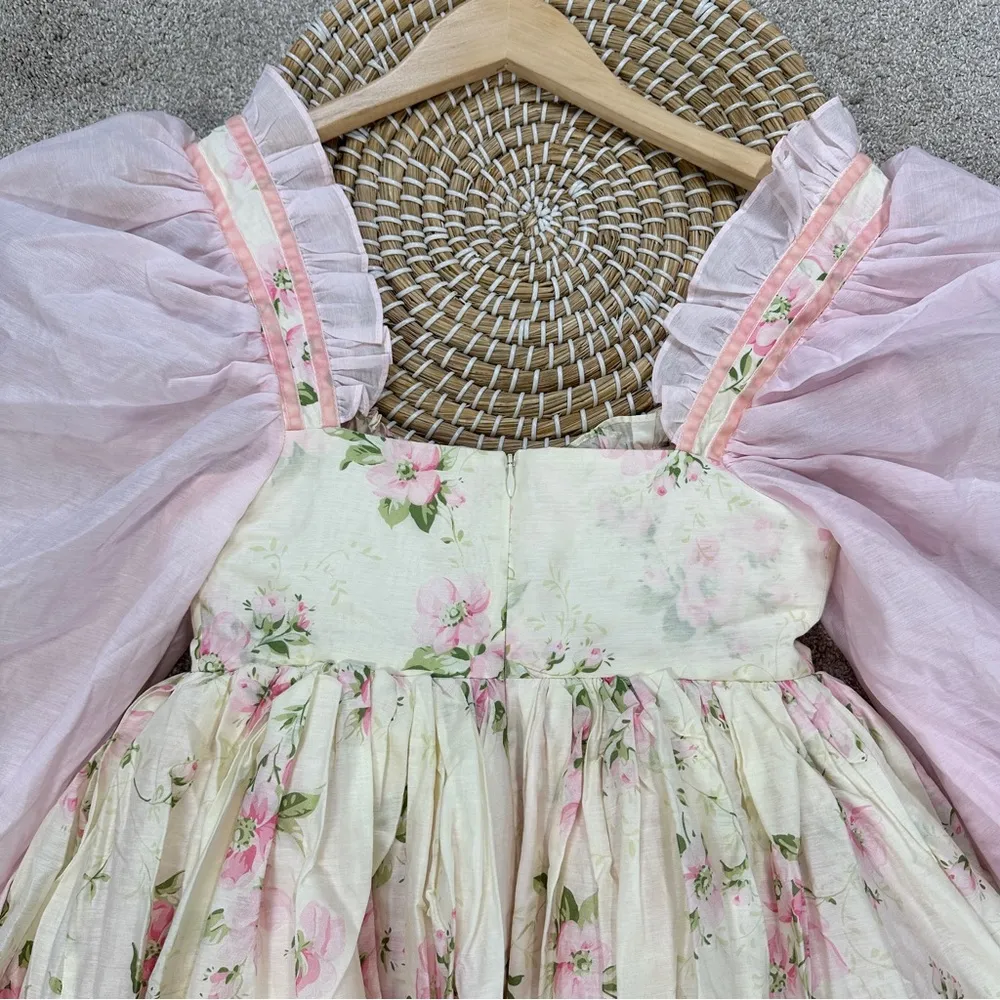 NWT Selkie The Summer Home Baby Soft Party Ever After Dress Fairy Milkmaid XS Pink - Image 9