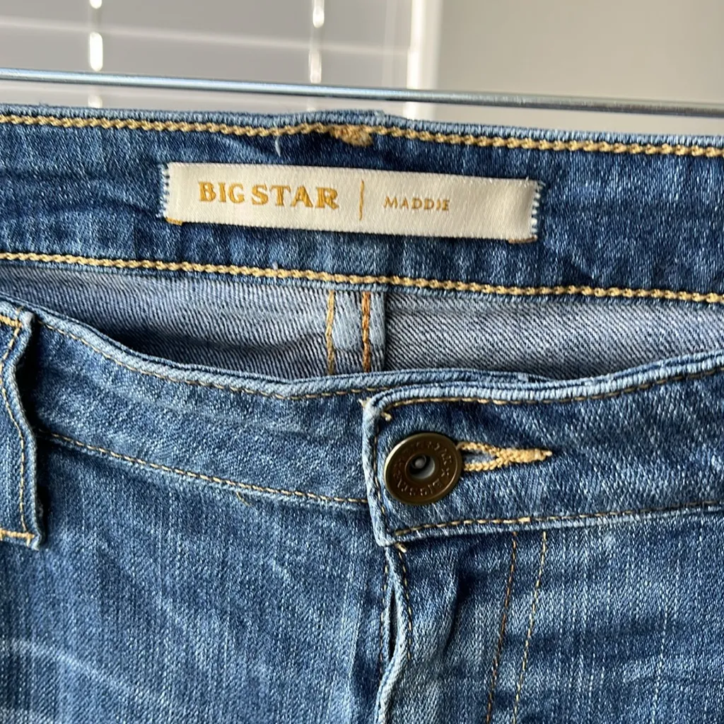 Big Star Maddie cropped jeans size 30 - Image 3