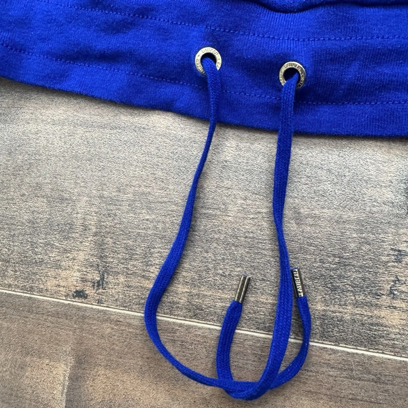 LAUREN Ralph Lauren American USA Flag Knit 3/4 Sleeve Blue Sweater Women’s Small - Image 8