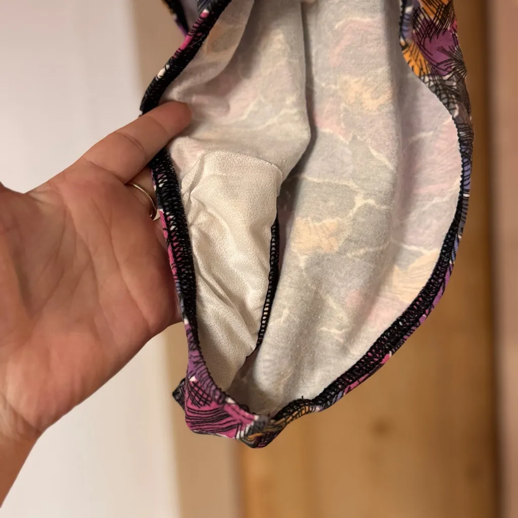 Vintage 80s 90s Reebok One Piece Swimsuit Women's NWT Made in USA 100% Cotton S - Image 7