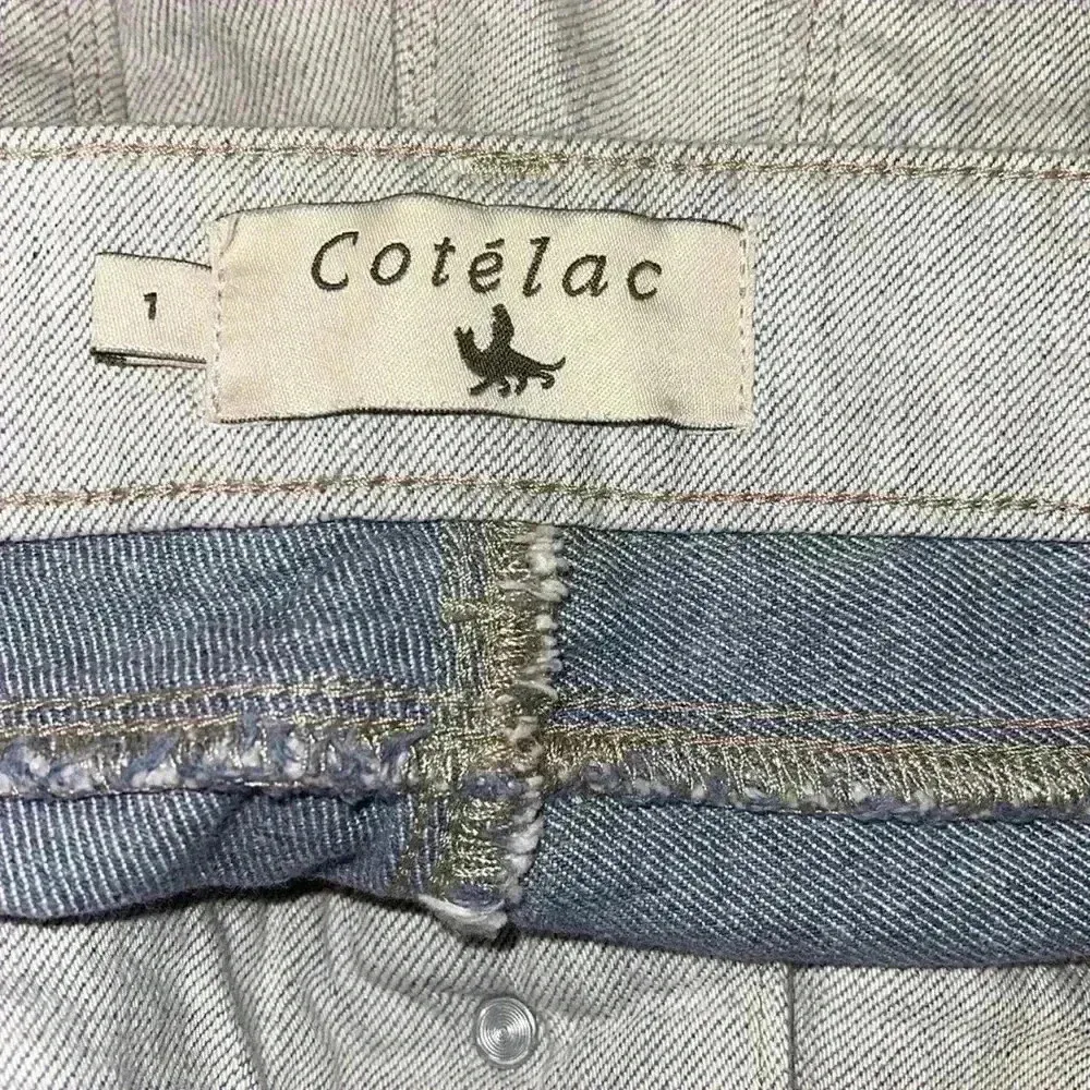 Cotelac Distressed Jeans Size 1 Blue - Image 6