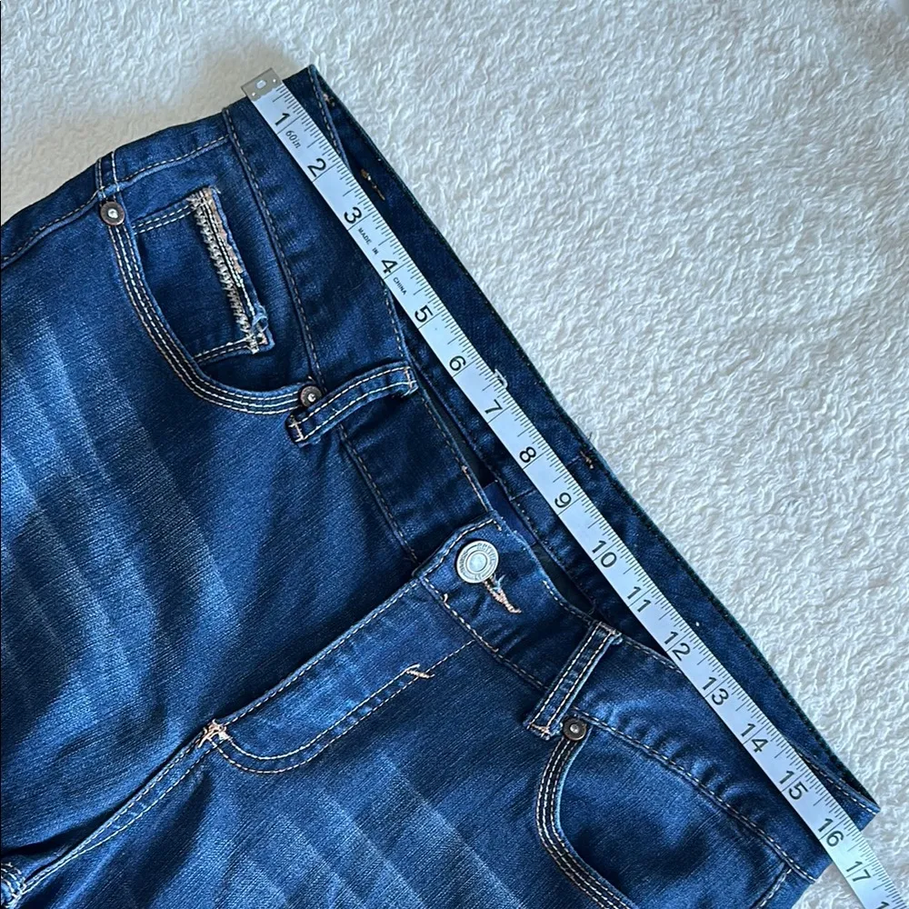 Rhythm in Blues Blue Dark Wash Women's Jeans Size 10 Regular - Image 7