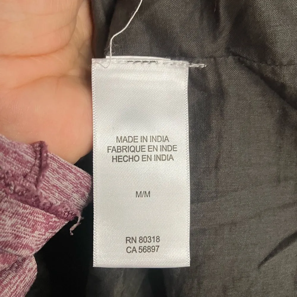 Lucky Brand Women's Tie Sleeve Tiered Eyelet Coastal cowgirl Dress - Size Medium - Image 10