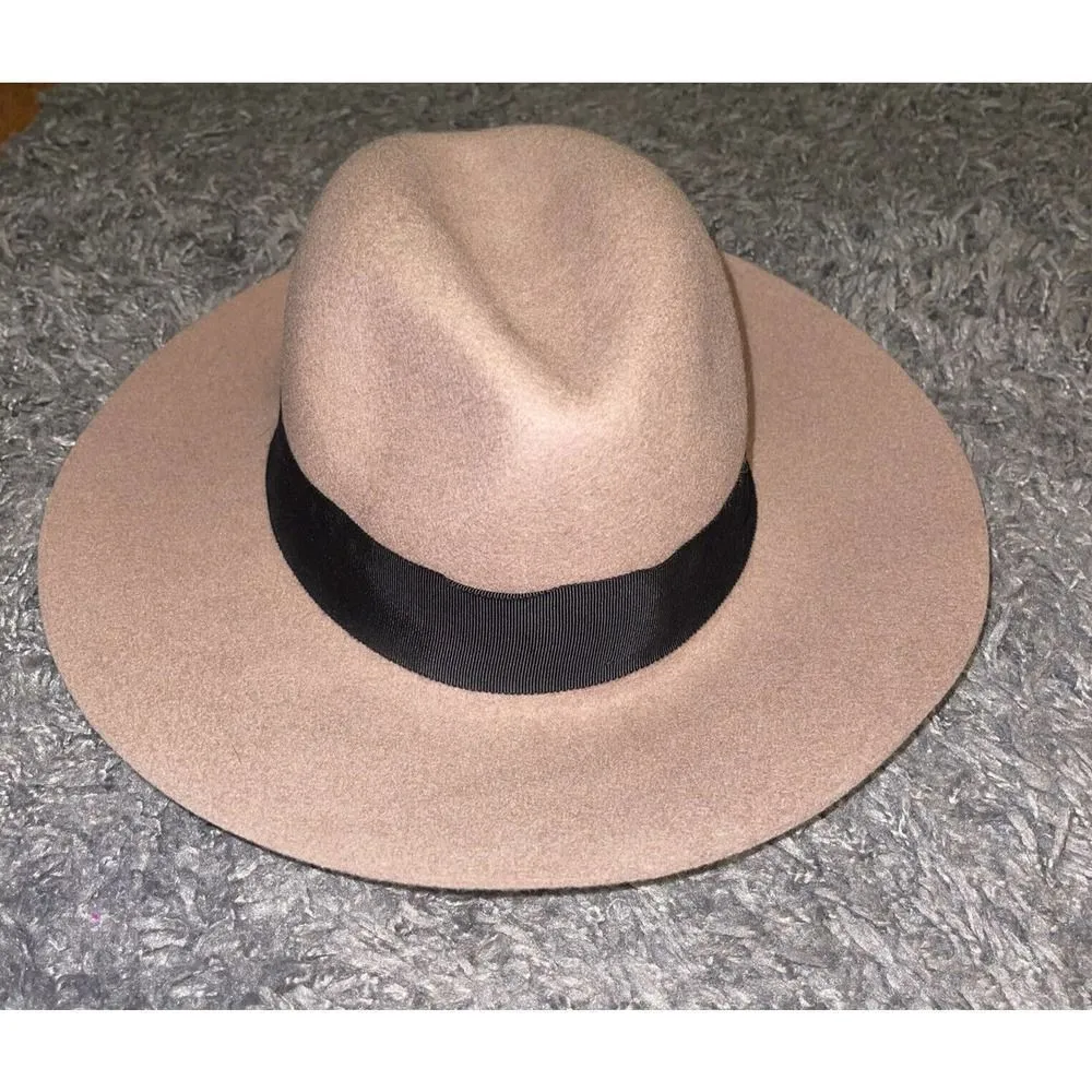 Express Fedora Brown Wool Hat Cowgirl Boho Versatile Women’s One Size - Image 5
