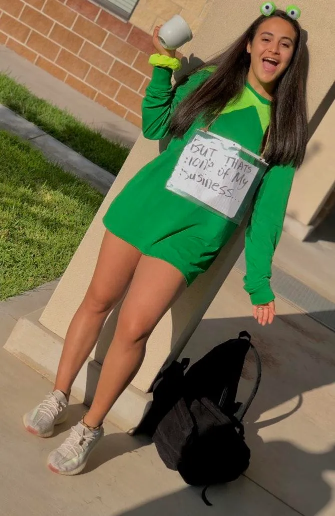 Kermit The Frog Costume Oversized Costume🐸 Green Size XL - Image 2