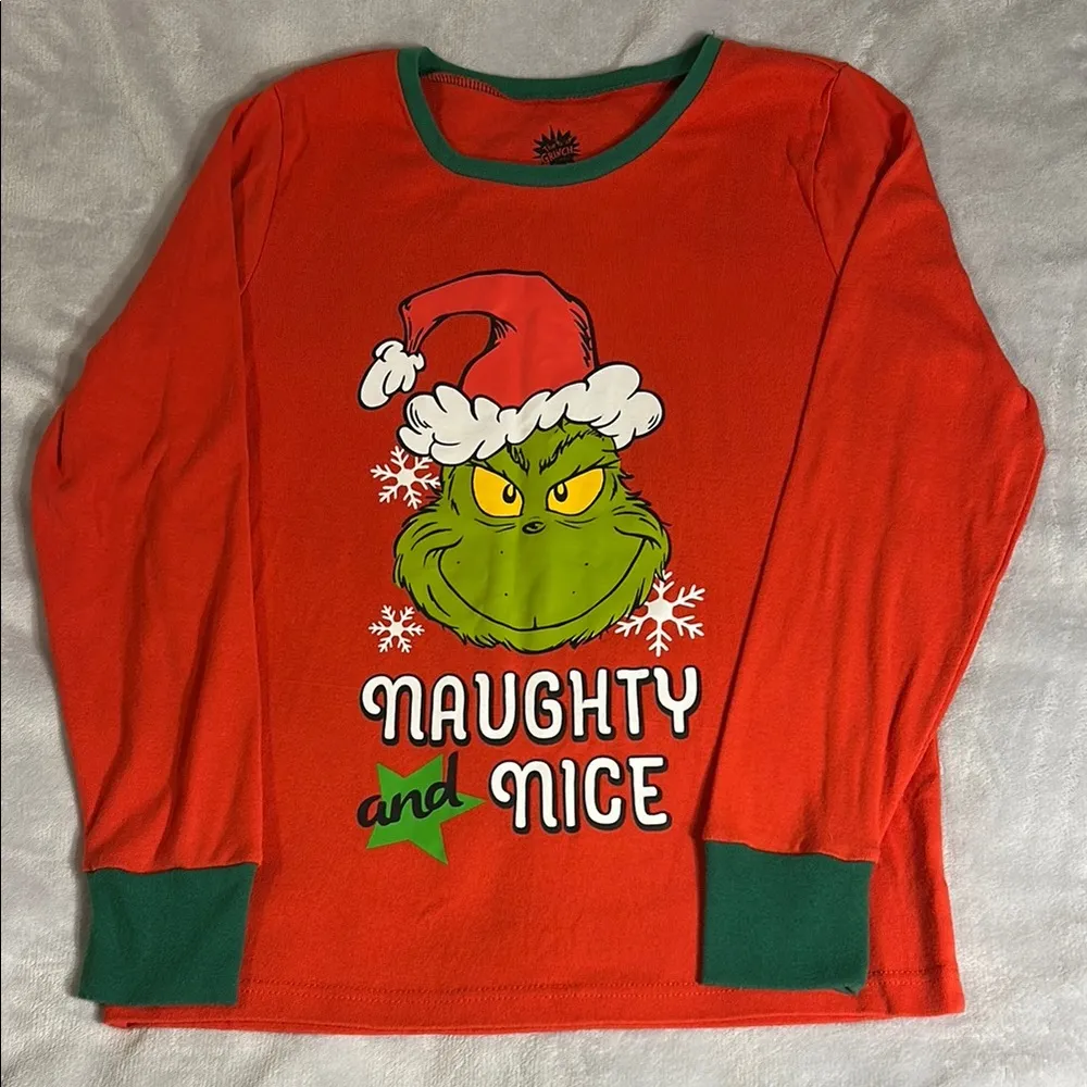 Grinch Women’s Pajamas Set - Small - Image 2