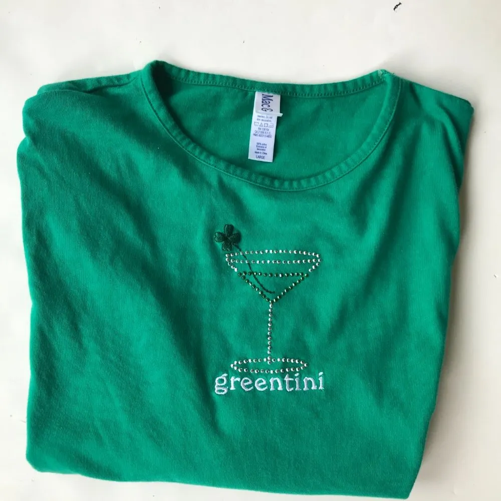 Mac & Belle Greentini Top Martini Clover Party Size L - Image 5