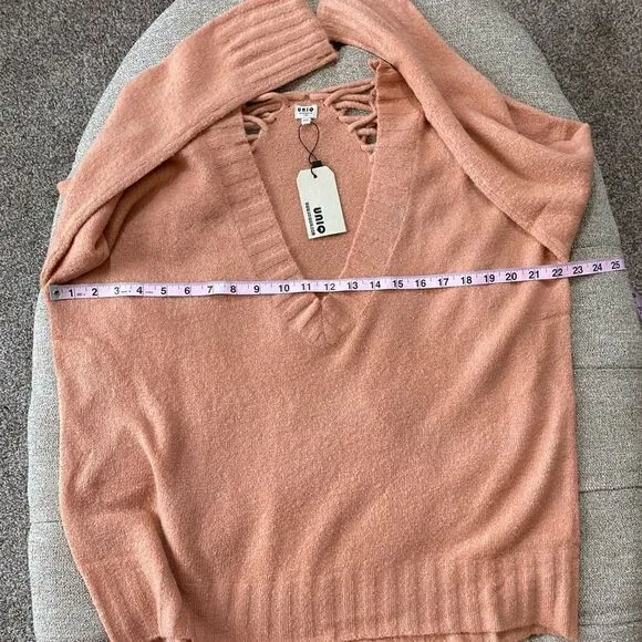 Laced ‎ Back Sweater Orange Size undefined - Image 14