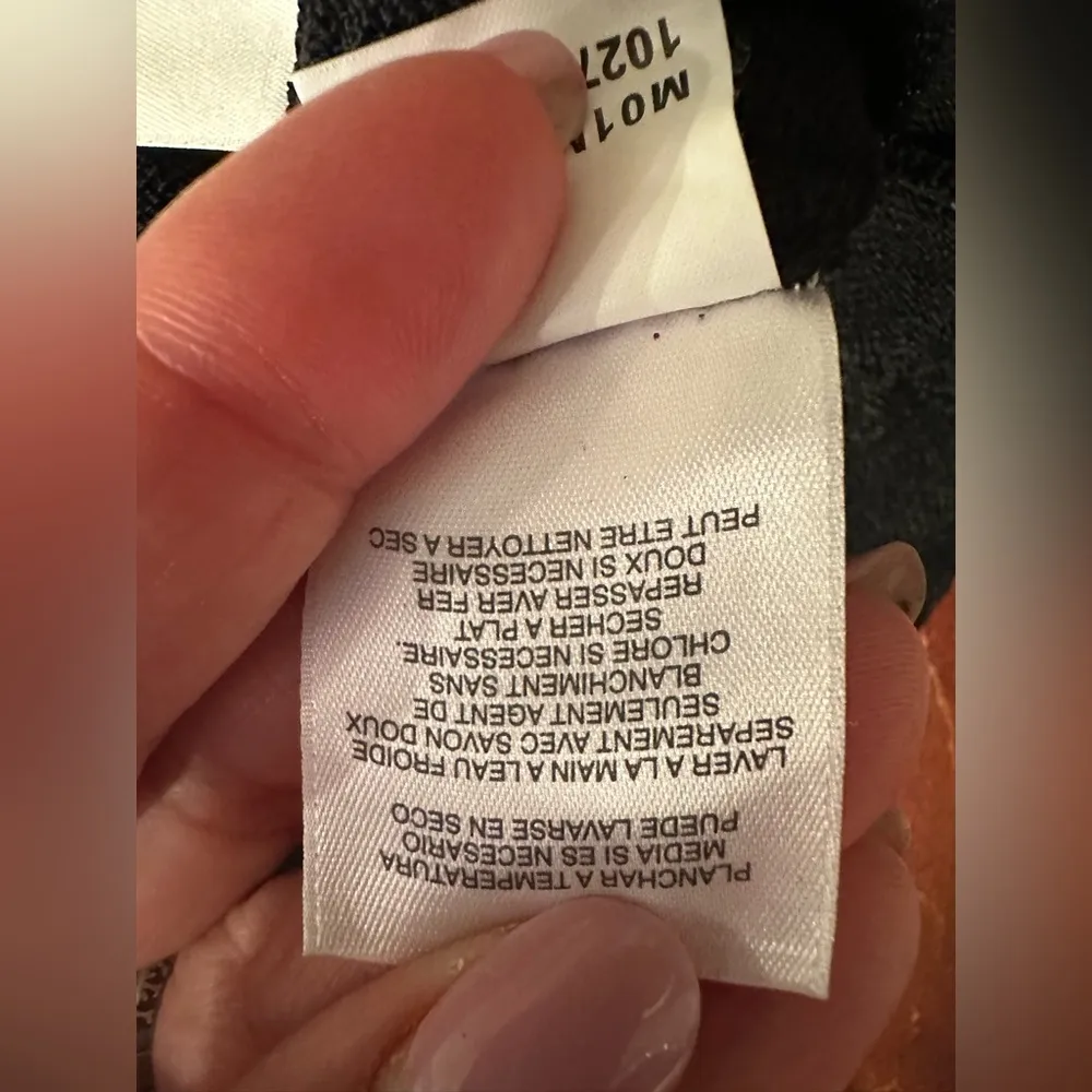 Jones New York Collection black  Women's Sheer Lace  Cardigan Top - Image 6