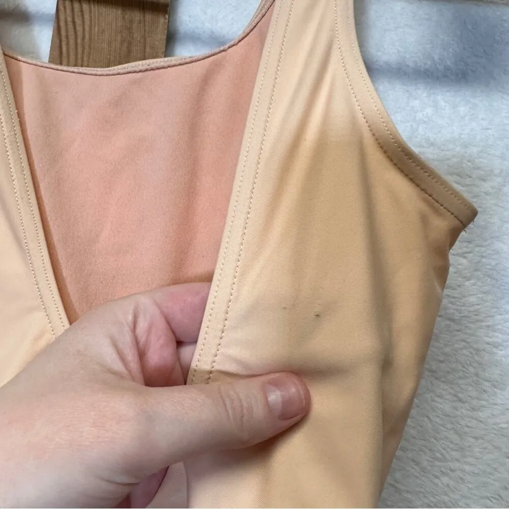 Adidas Swim Trefoil Light Pink Sleeveless One Piece Swimsuit Size‎ S - Image 10