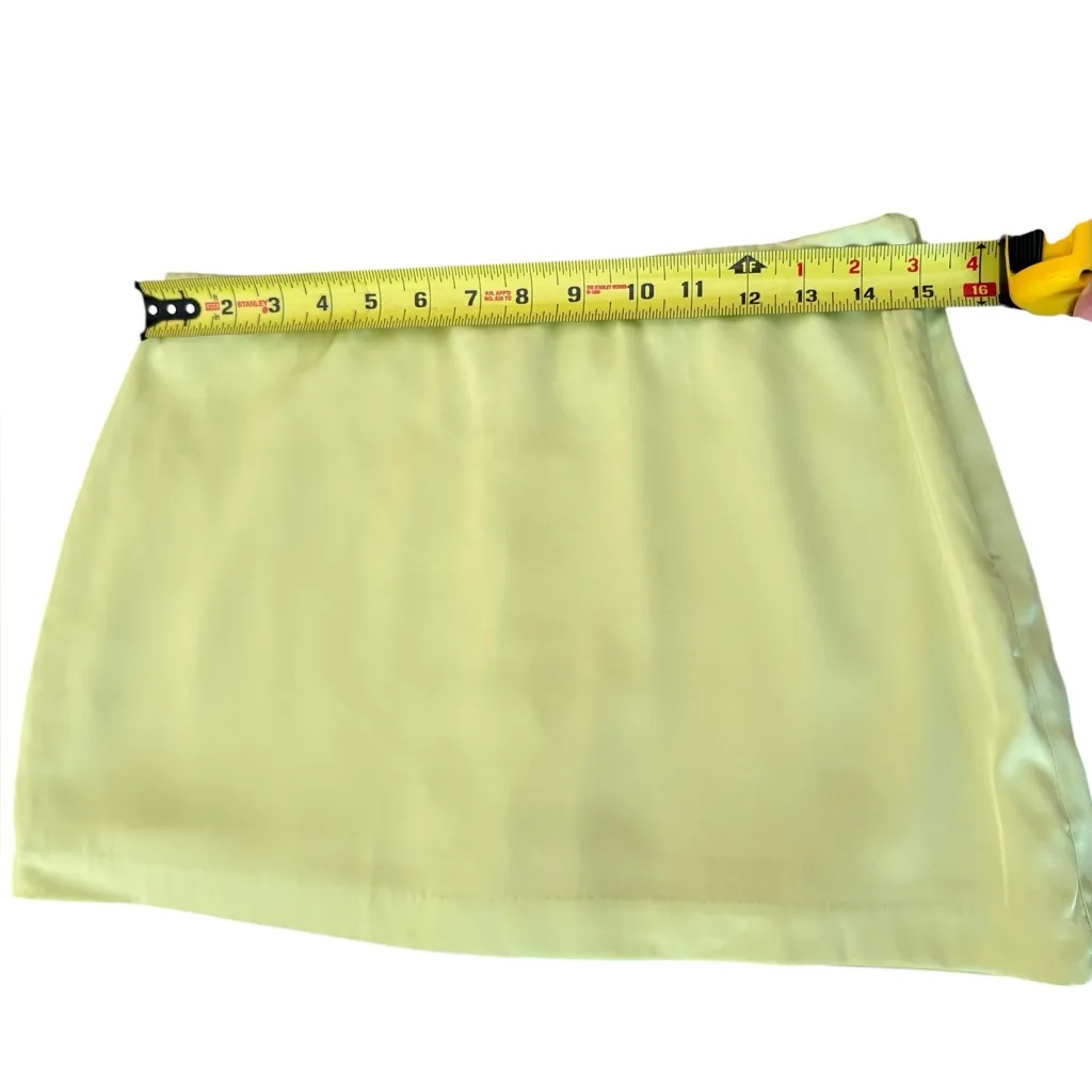 Abercrombie & Fitch Scarlett Mid Rise Satin Mini Skort Women Small New With Tags - Image 11