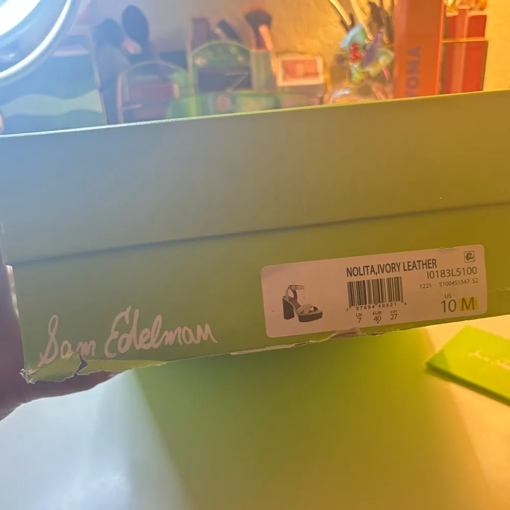 Sam Edelman Nolita Ivory Leather Size 10M - Image 8