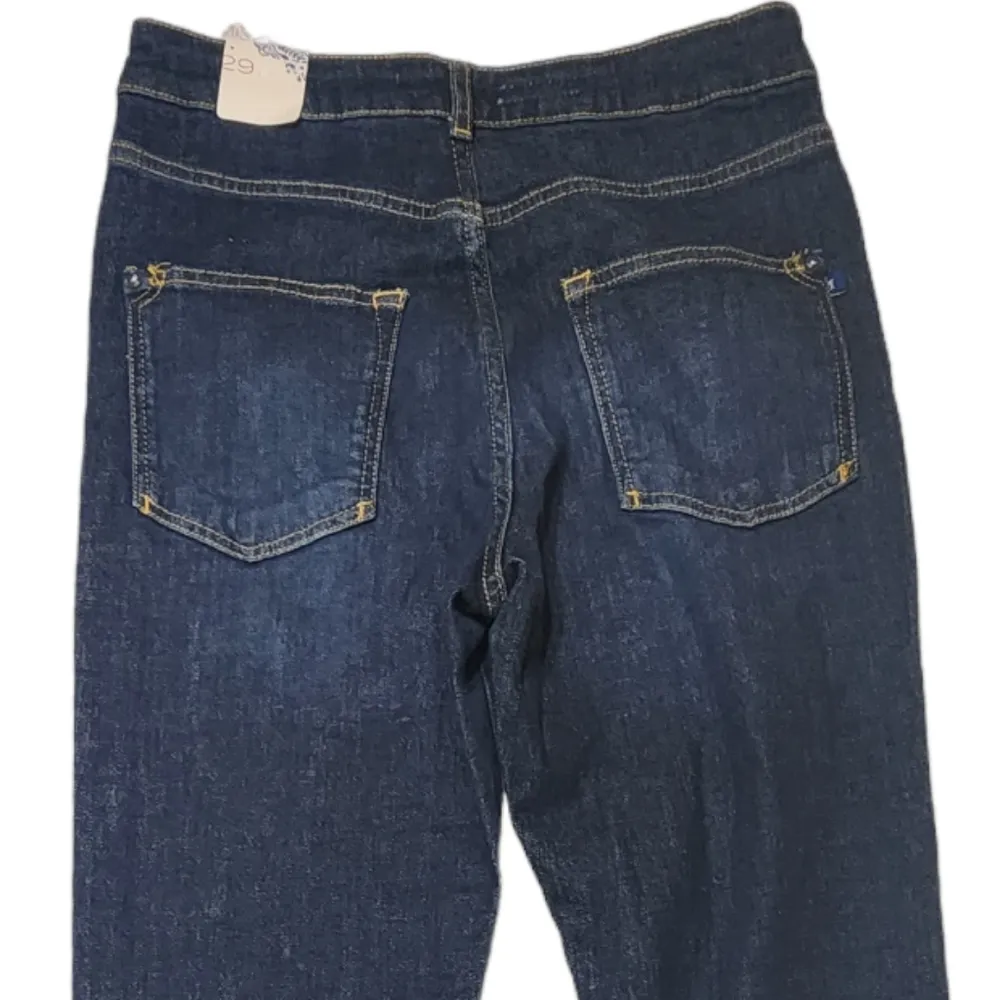 NWT  Pilcro and the Letterpress Straight the Split Bootcut Jeans 29 - Image 11
