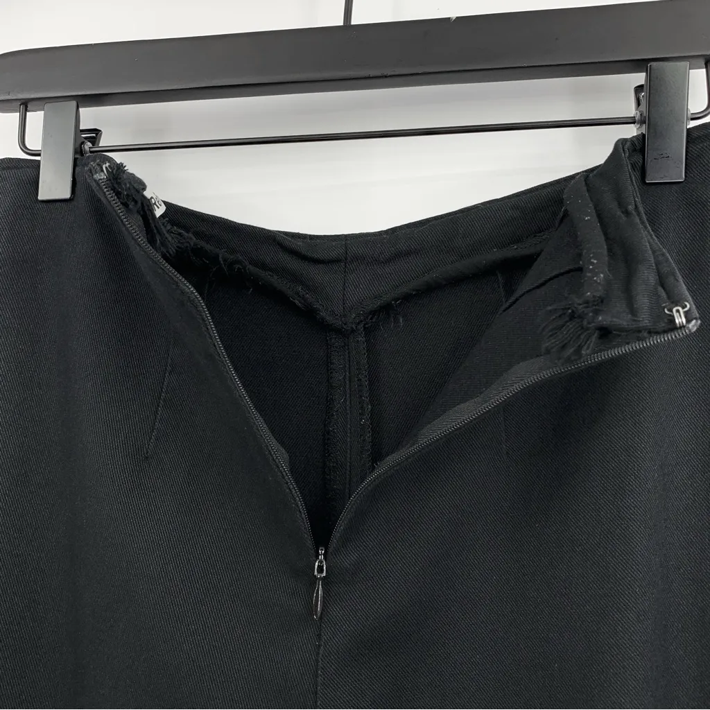 REFORMATION Sera Stretch Trouser Pant Black 4 - Image 5