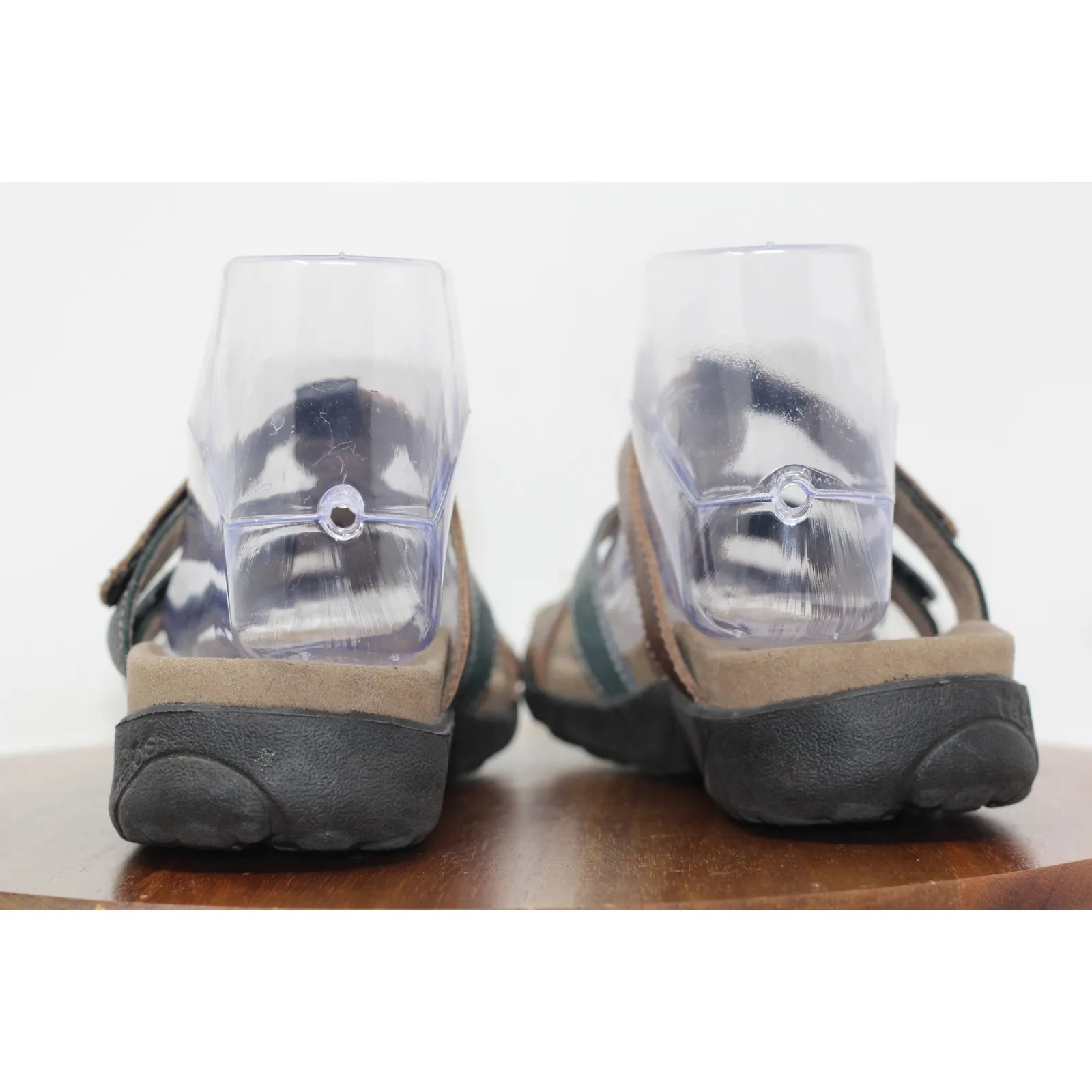 Taos Prize 4 Leather Sandals Comfort Strappy Embellished Details‎ US 6 EU 37 Brown - Image 10