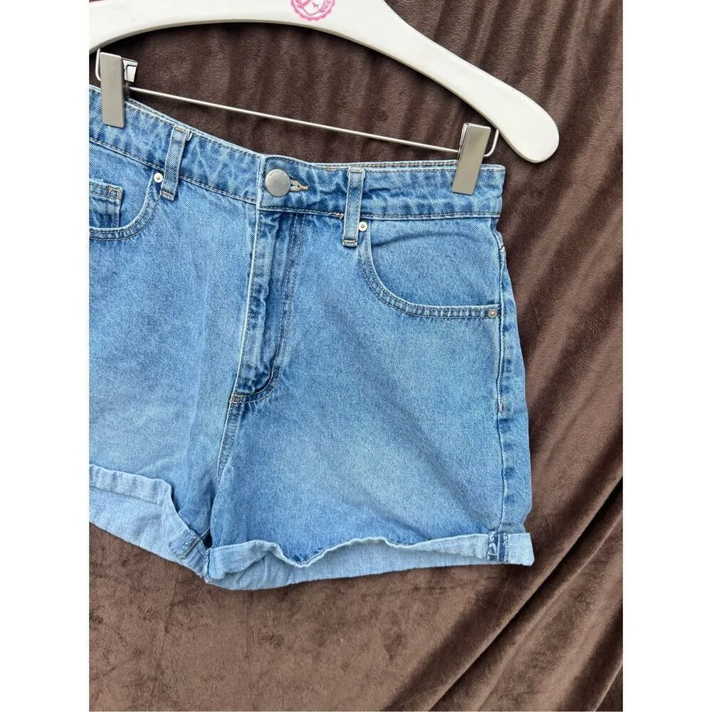 Cotton On High Rise Flashback Jean Shorts Woman’s Size 6 - Image 2