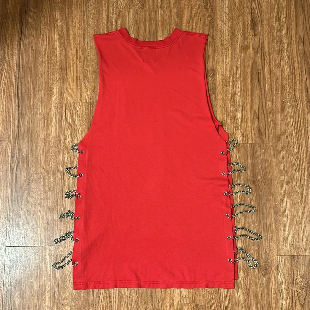 LF First of a Kind University of Georgia Chain Detail Tshirt Dress Size S/M - Image 2