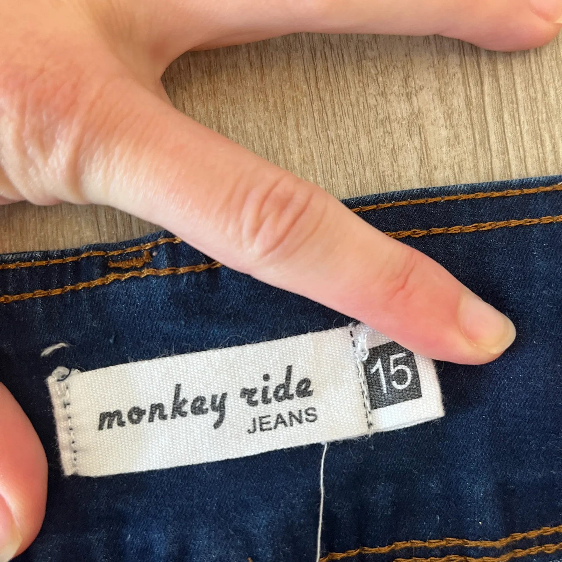 Womens/Juniors Monkey Ride Jeans - Image 7