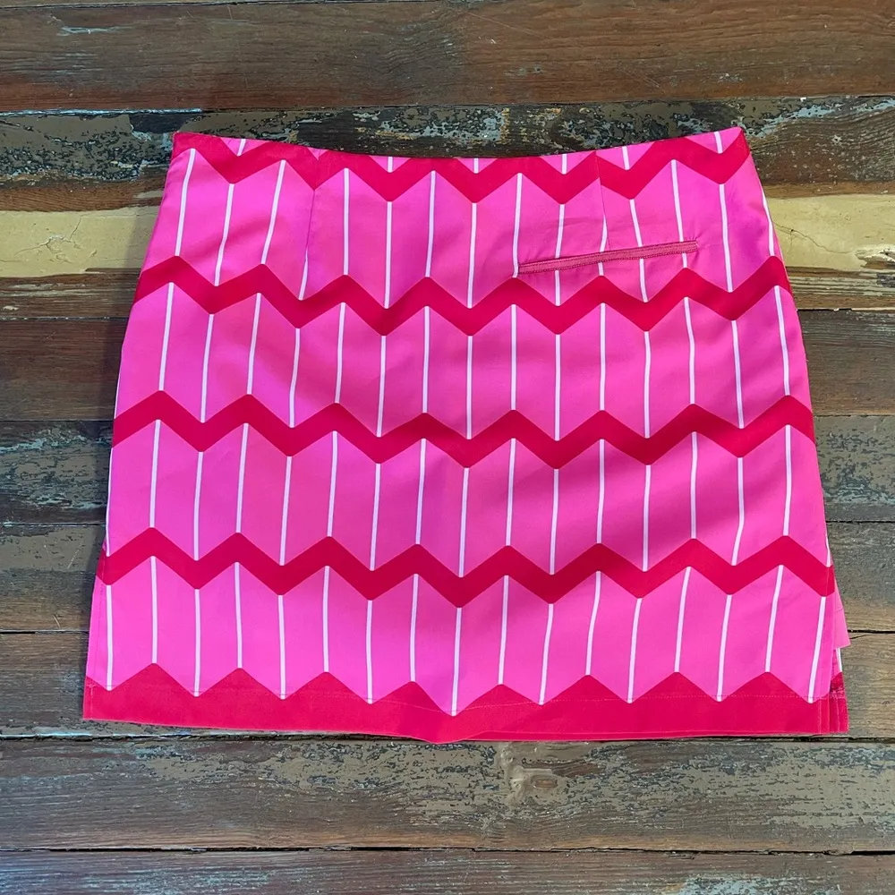 Golftini I Love Lucy Golf/Tennis Performance Skort SOLD OUT STYLE ~ Size 4 💚🍄 Pink - Image 7