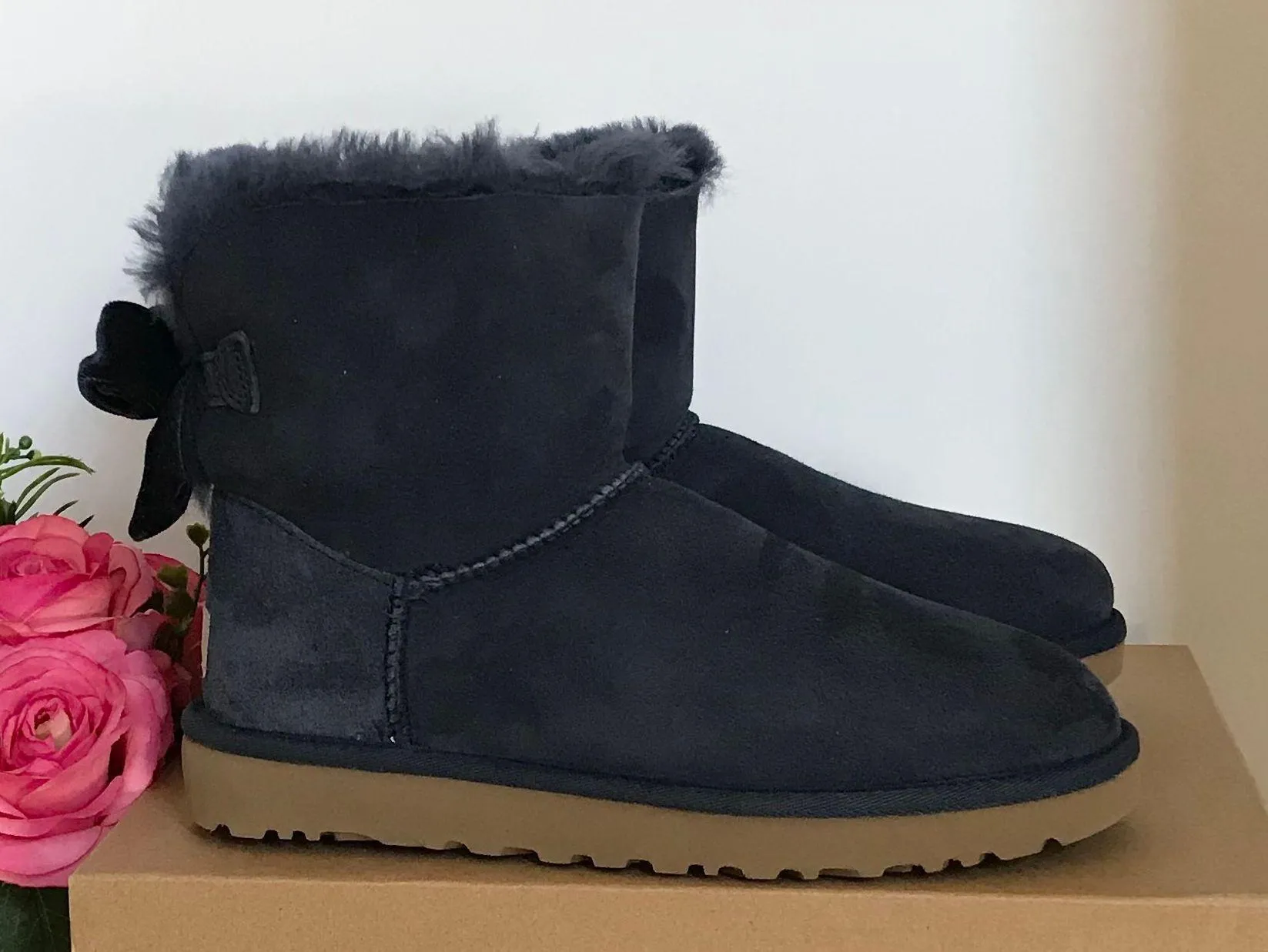 UGG Mini Bailey Bow II Velvet Ribbon - Image 2