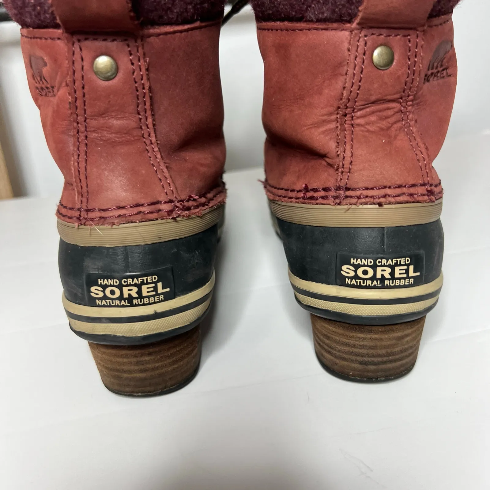 Sorel Slimpack II Lace Redwood Boots Style‎ 2348-628 Size 6.5 - Image 4