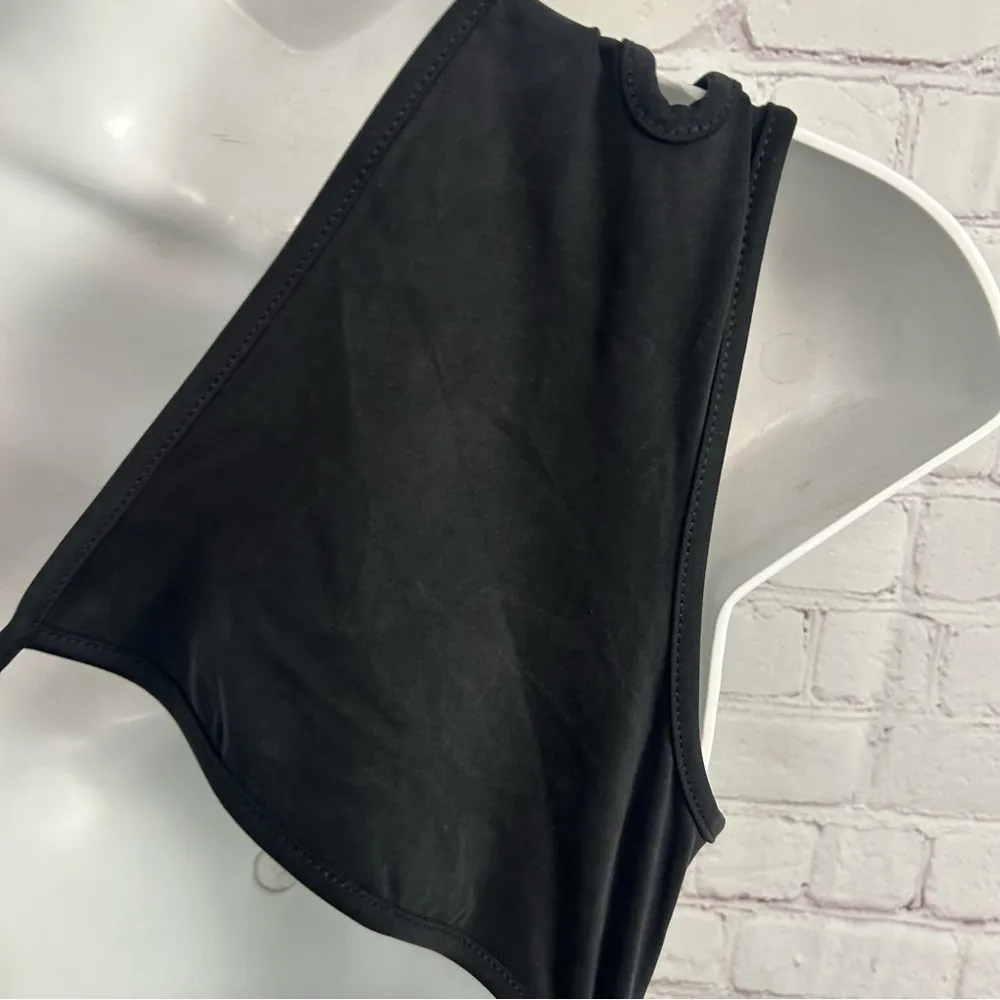 Hansen&Gretel black asymmetric maxi dress sexy Suvari size large one shoulde - Image 4