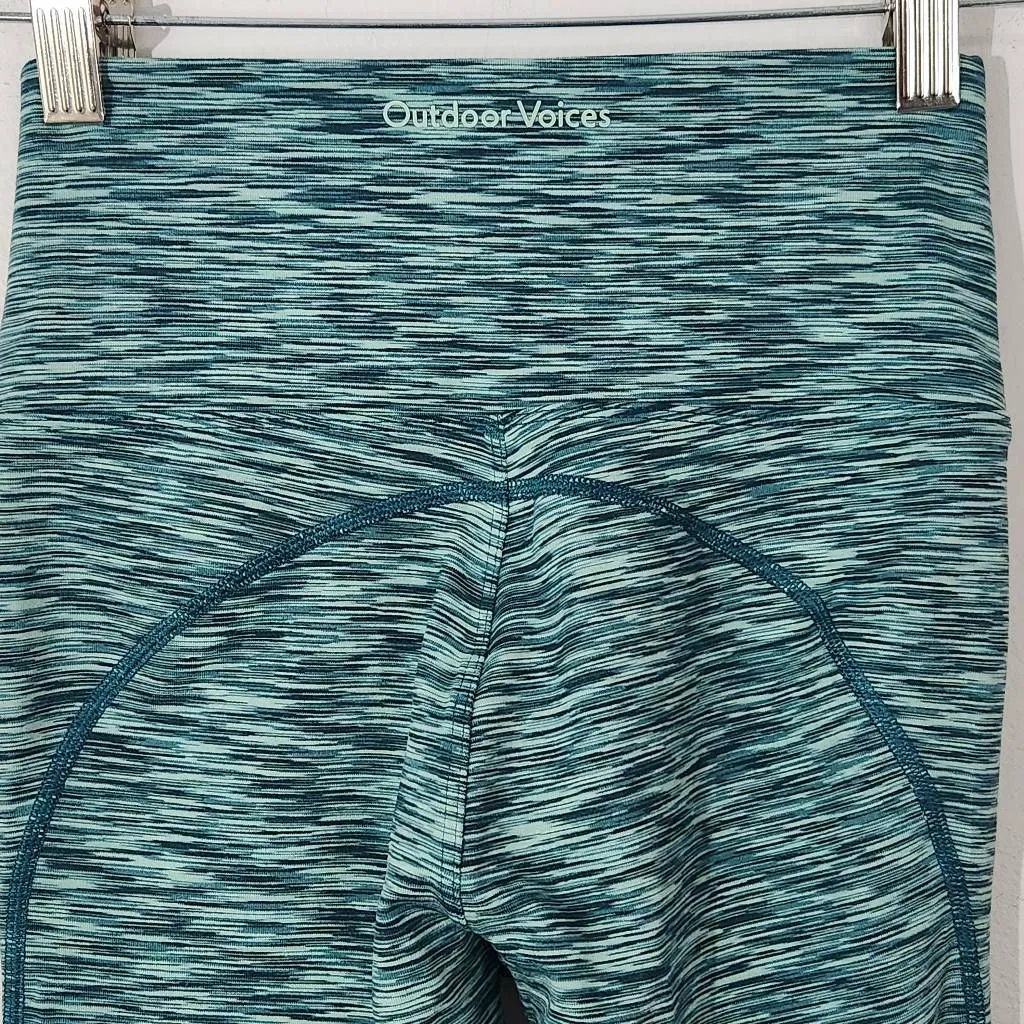 Outdoor Voices Green Leggings NWT Size XXS Green Athletic Leggings - Image 5