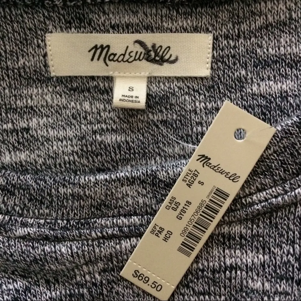 Madewell  Textured Crewneck Sweatshirt - Image 4