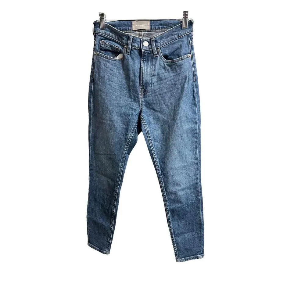 Everlane High Rise Ankle Jeans Womens Size 25 Slim Denim Skinny - Image 3