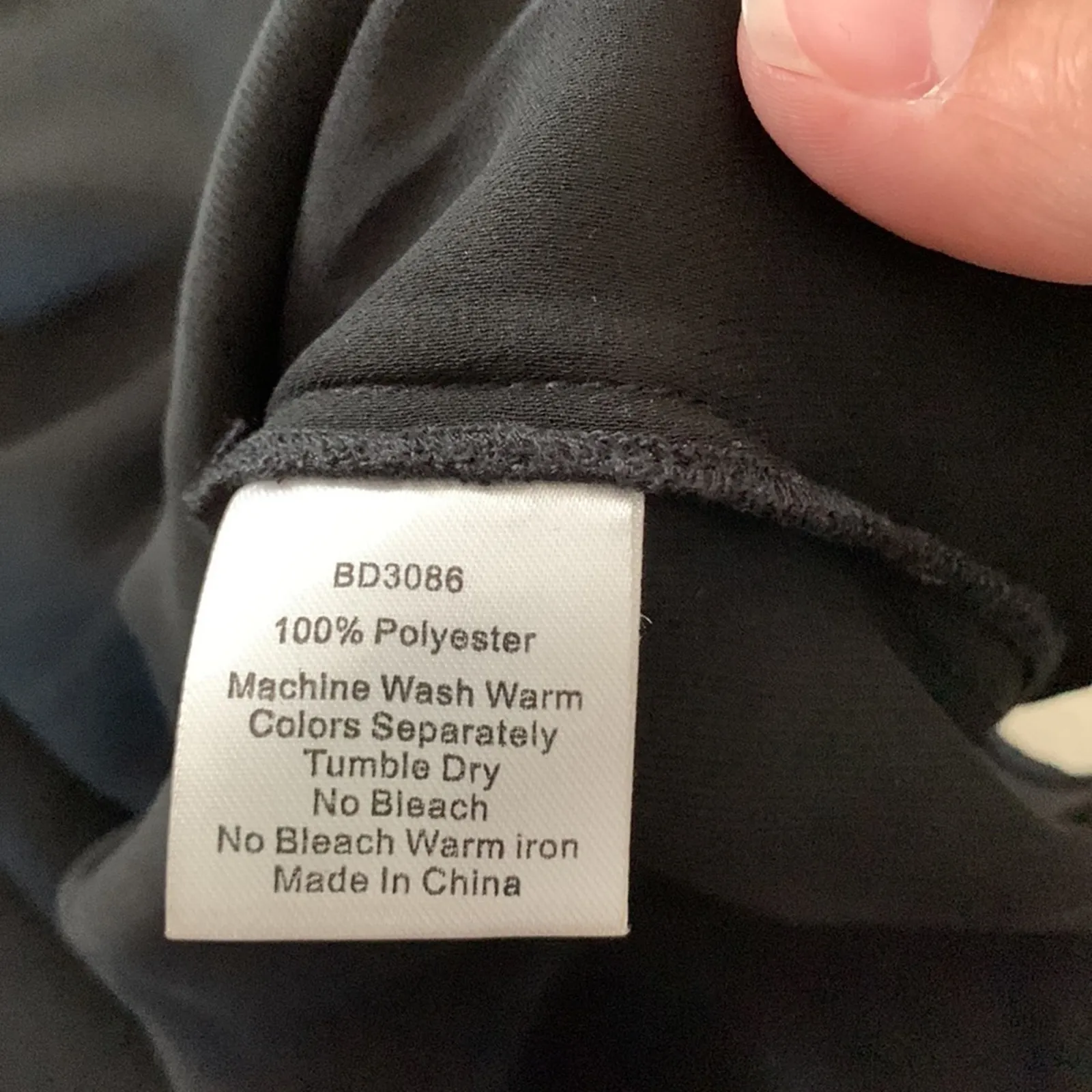 Beulah size medium black beaded tunic top tunic causal - Image 5