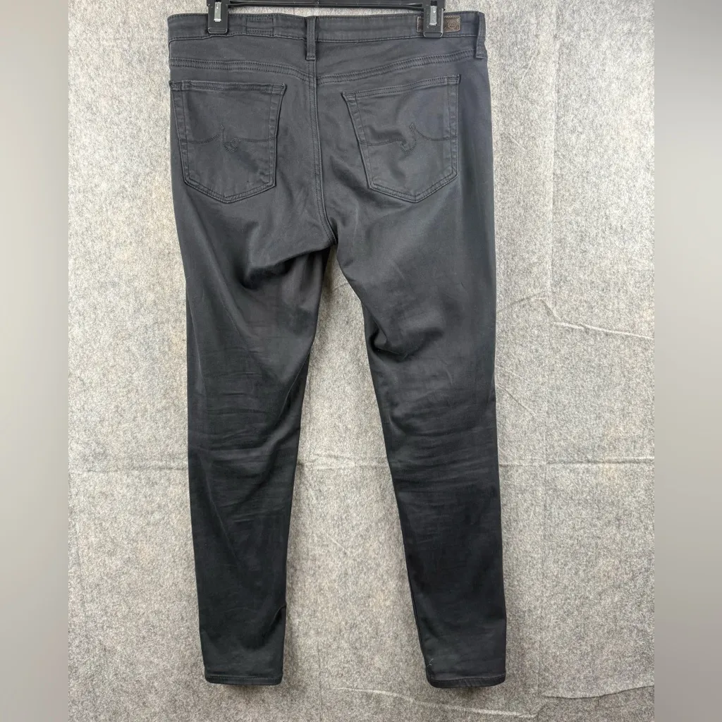 AG Adriano Goldshmied Women Size 30R THE‎ LEGGING ANKLE super skinny black - Image 7