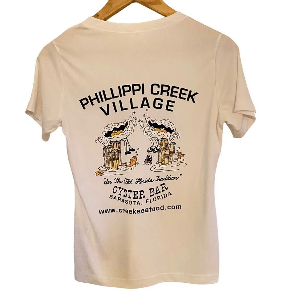 Sport tek oyster bar Sarasota Florida small short sleeve tshirt - Image 4