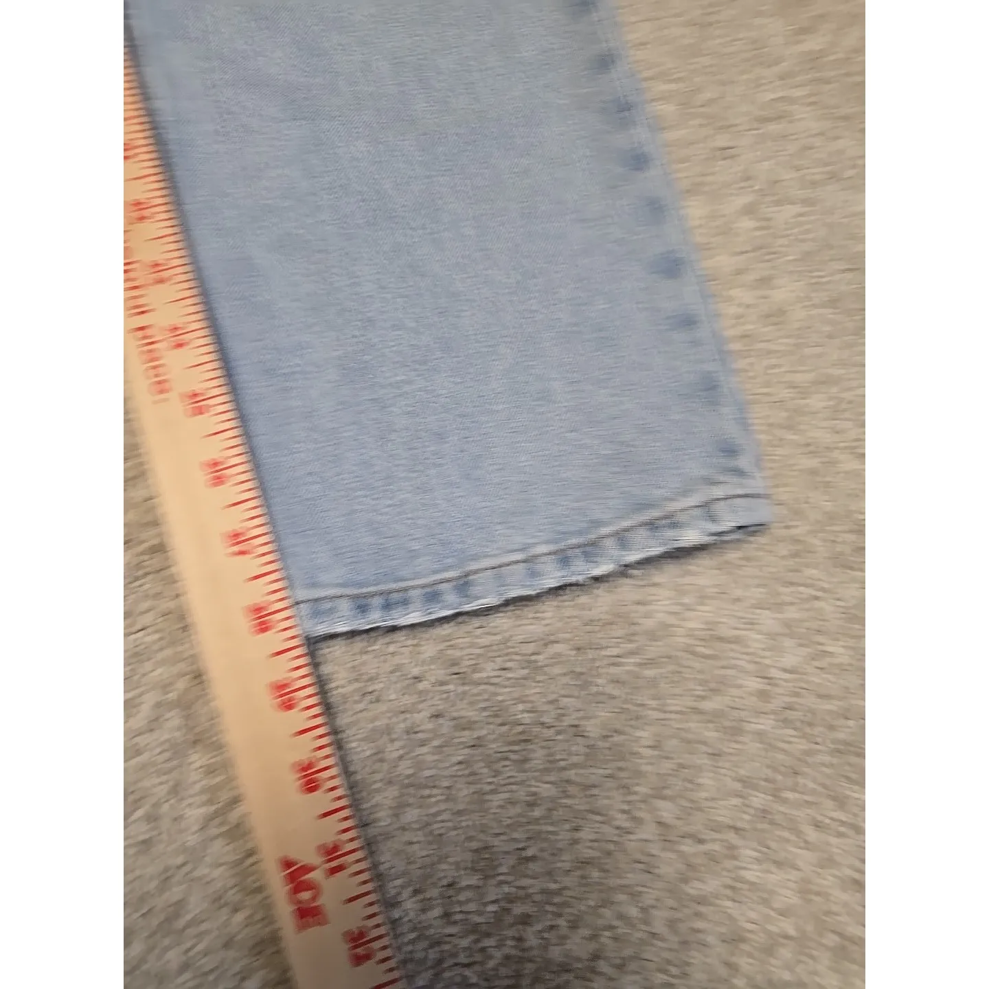 Citizens of Humanity Jeans Womens 28 Straight High Rise Light Denim Neve 33x29 - Image 8