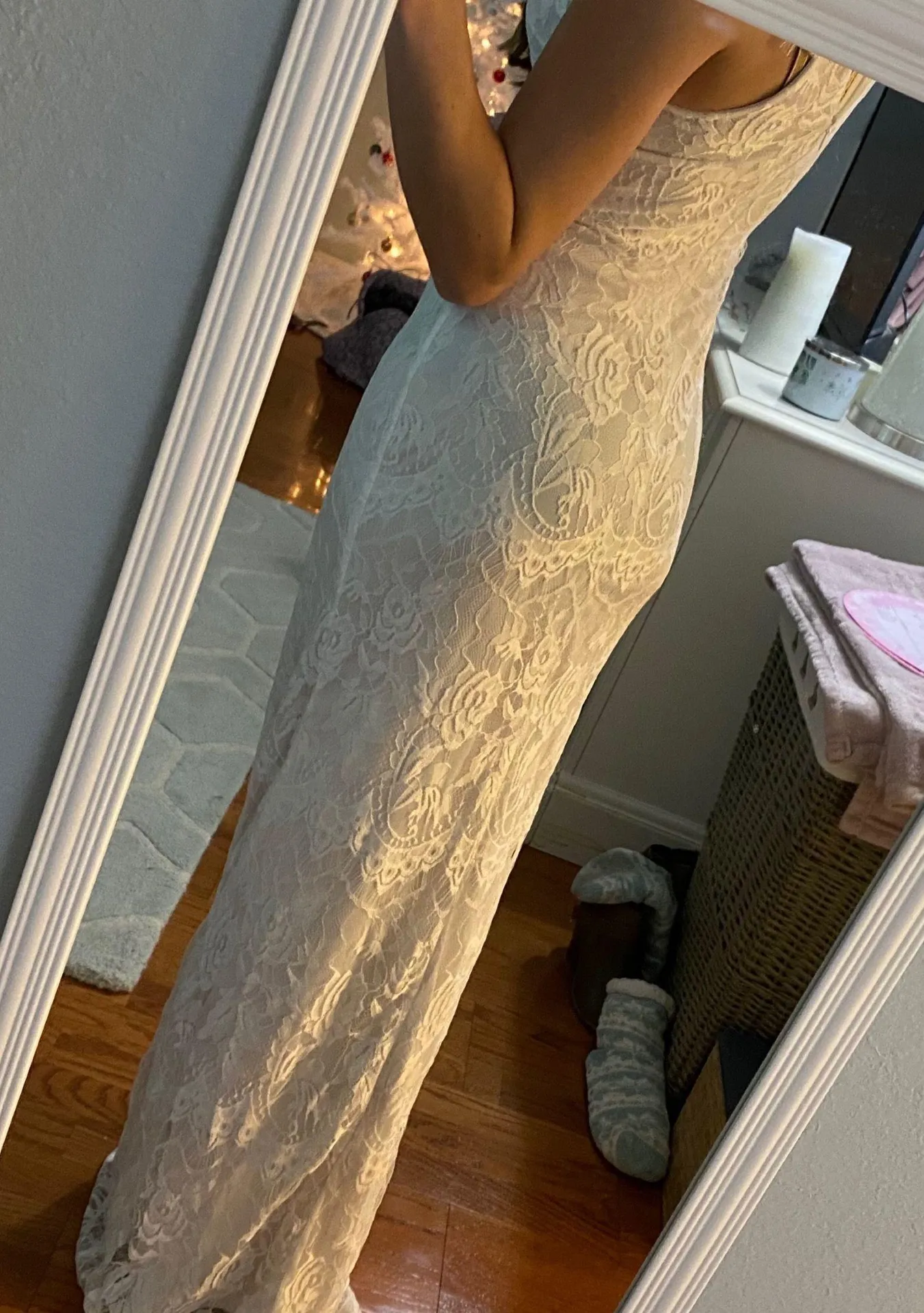 Southern fried chics white Dress - Image 4