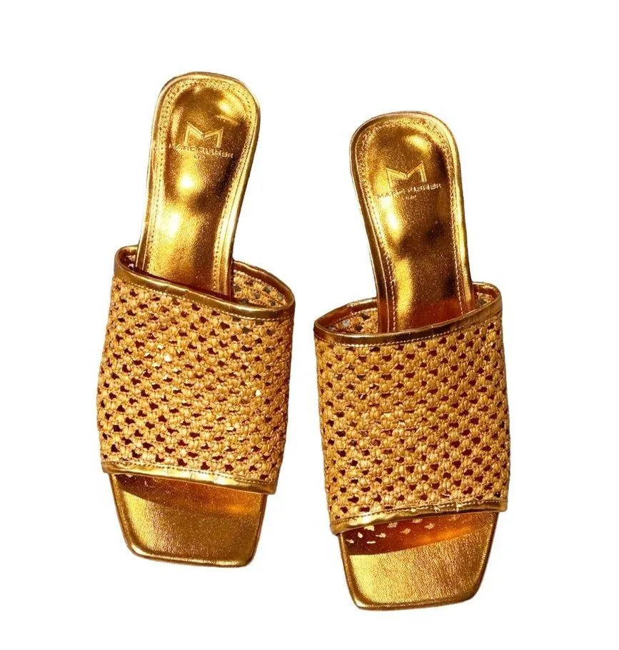 NEW Marc Fisher LTD Juliette Sandal In Orange - Image 8