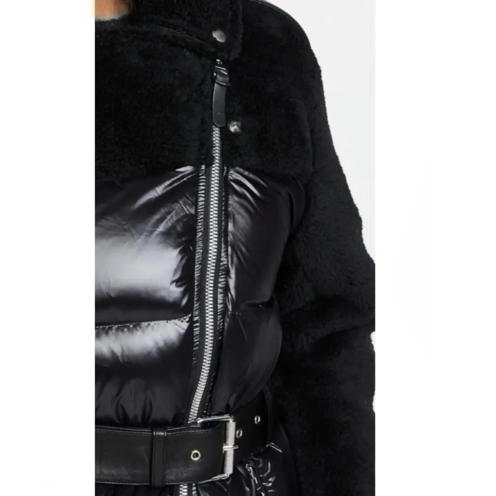 Mackage  Rune Moto Sherpa Down Puffer Jacket - Image 6
