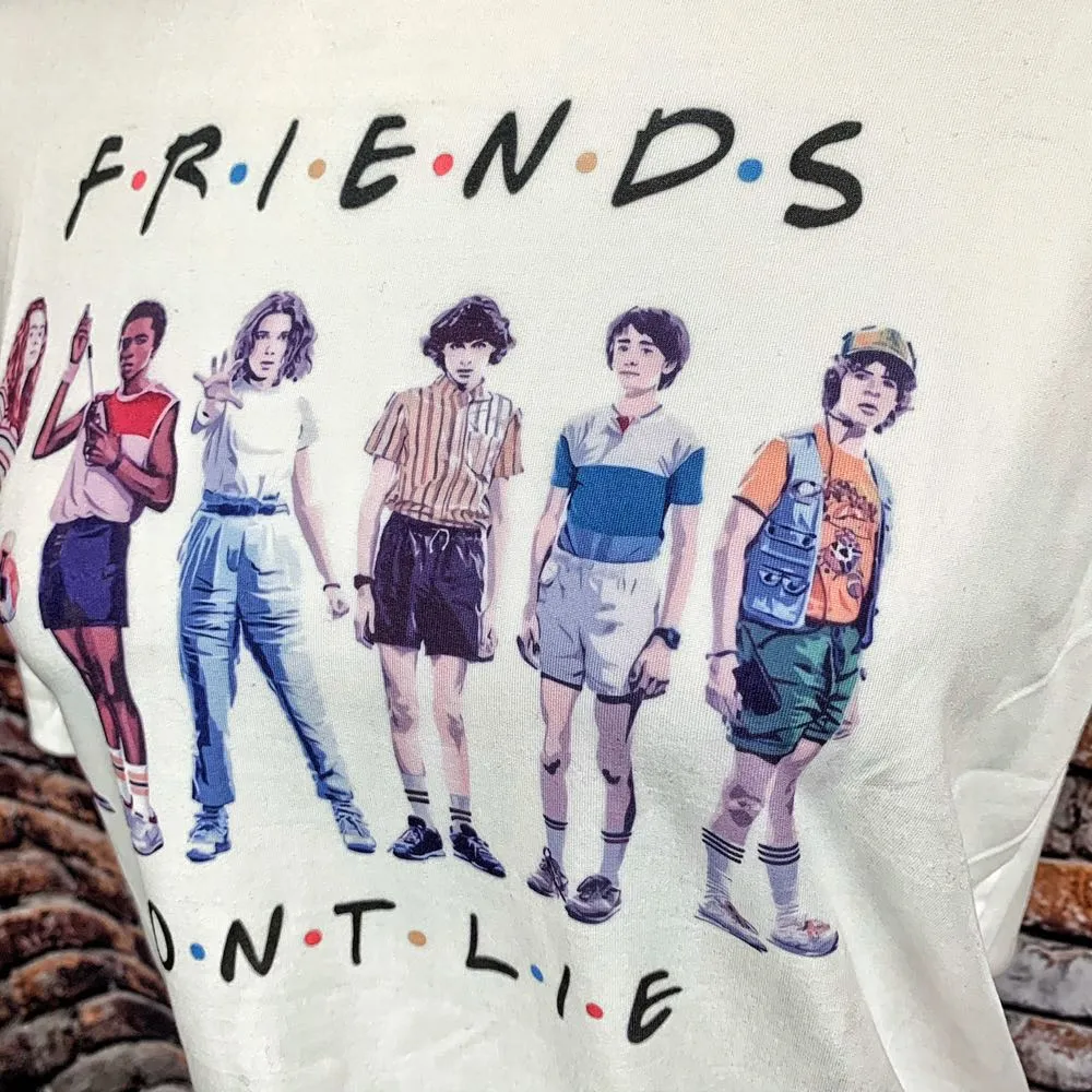 ✨Moving Sale✨ Stranger Things Top White - Image 5