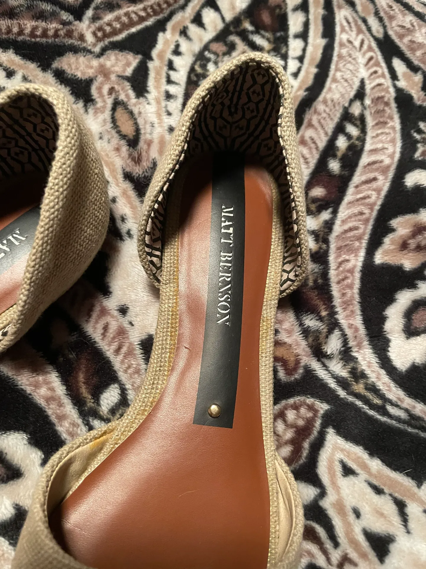 Canvas Perini D’Orsay Flats - Image 5