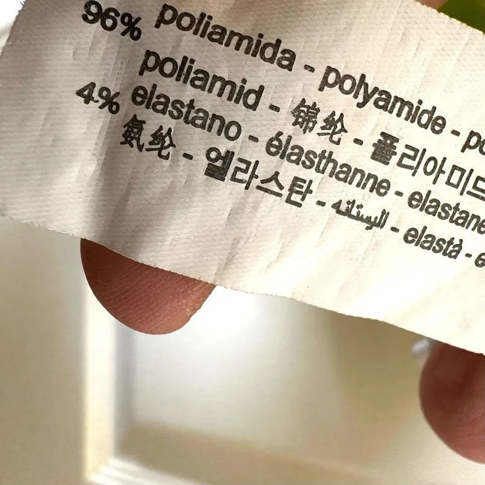 Zara lime green neon cropped tank top - Image 7