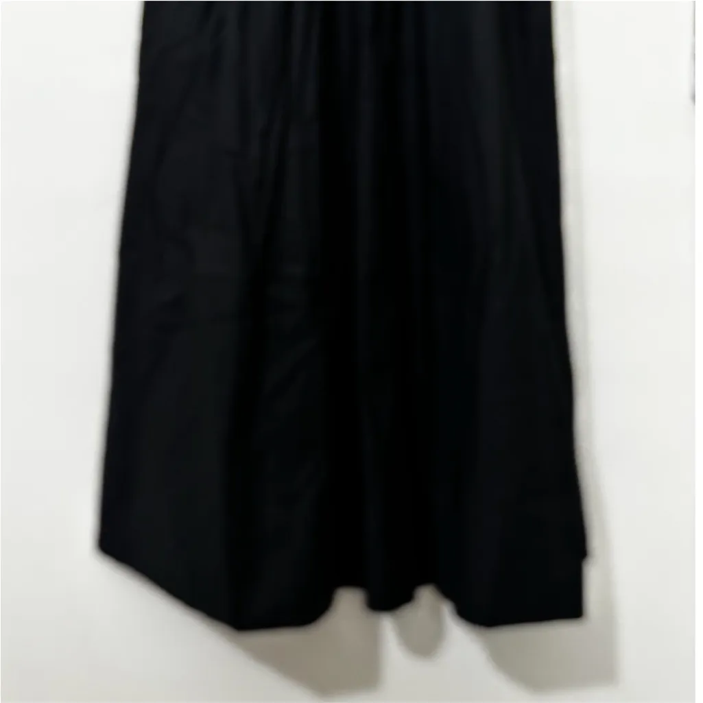 REFORMATION Black Sariah Dress Midi Size 4 - Image 4