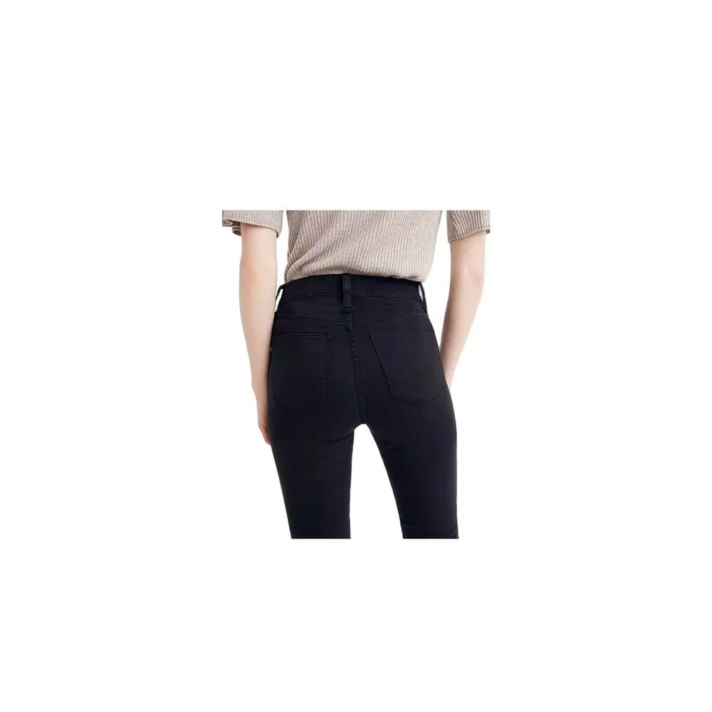 Madewell 9" Mid-rise Skinny Jeans Size 26 Faded Black - Image 3