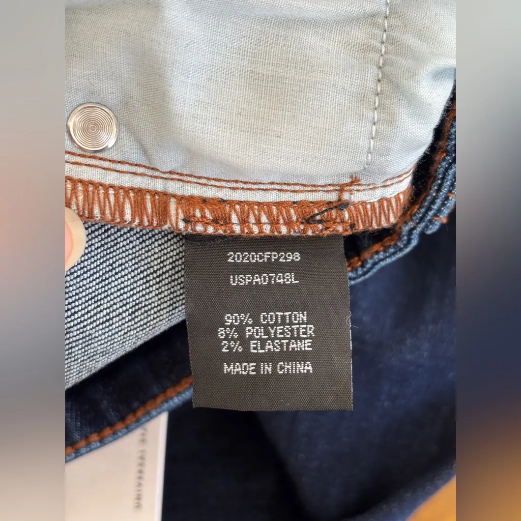 NWT Universal Standard Riviera High Rise Skinny Jeans Indigo Women's 0 (XS) - Image 4