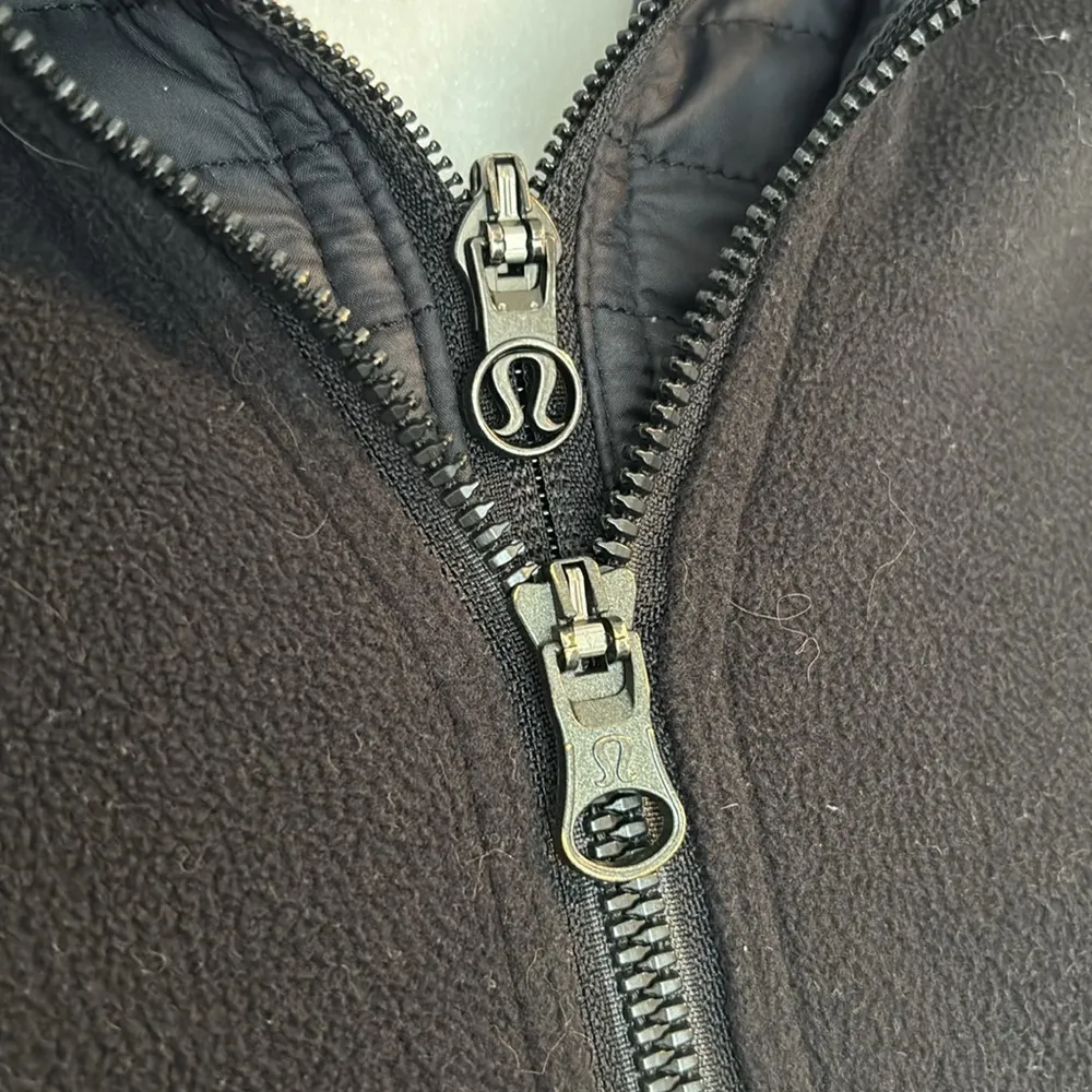 Lululemon Fleecy Keen Jacket Black Size 4 Fleece Activewear Outerwear Workout - Image 5